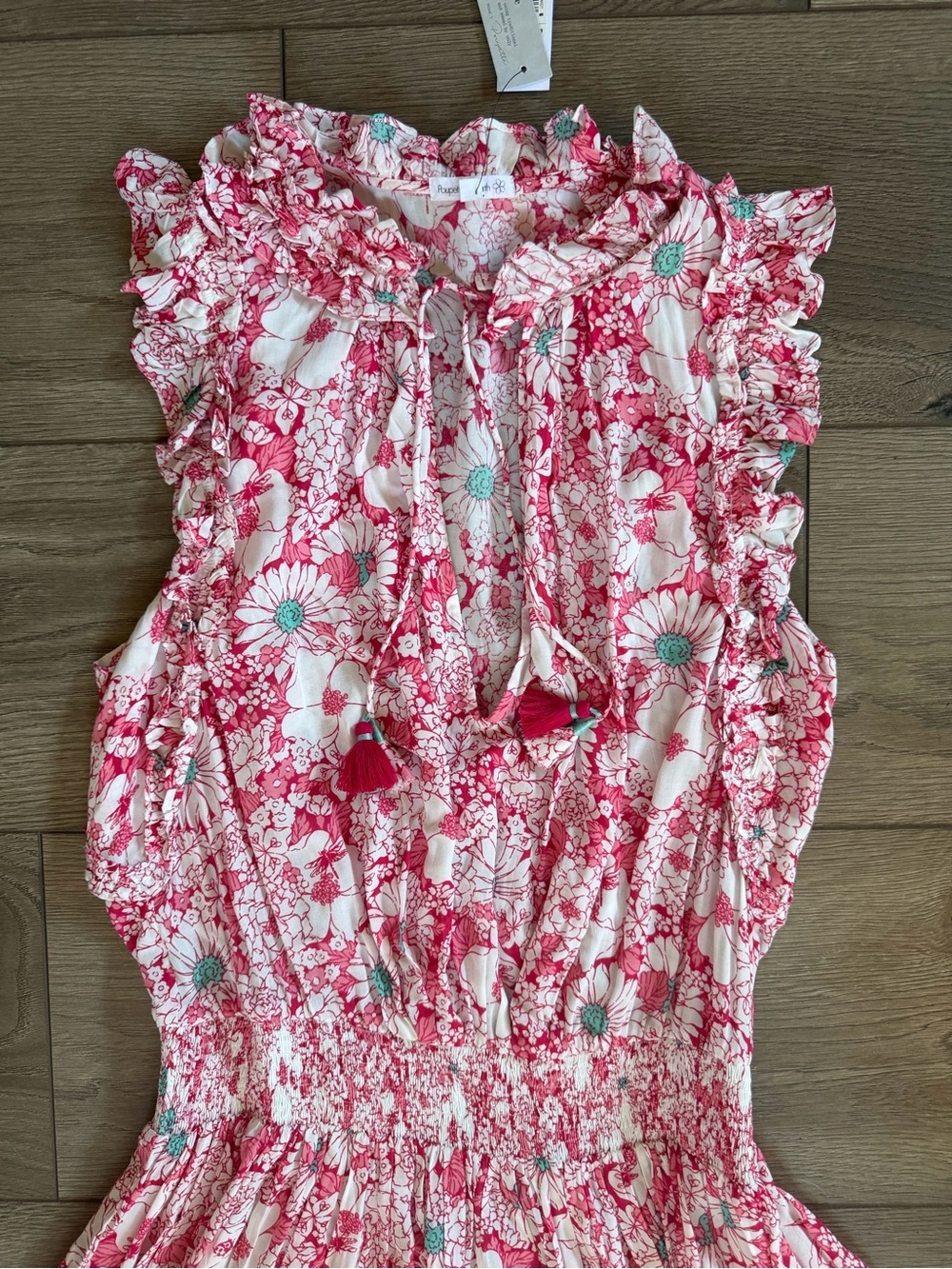 NWT Poupette St. Barth Mini Dress Triny Size Small - Picture 7 of 12